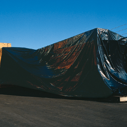 6 x 100' - 6 Mil Black Poly Sheeting