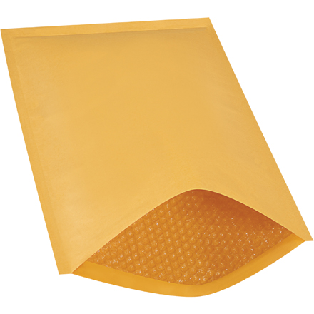 12 <span class='fraction'>1/2</span> x 19" Kraft #6 Heat-Seal Bubble Mailers