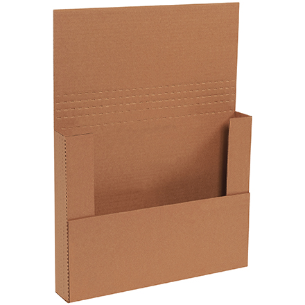 14 <span class='fraction'>1/4</span> x 11 <span class='fraction'>1/4</span> x 2" Kraft Easy-Fold Mailers