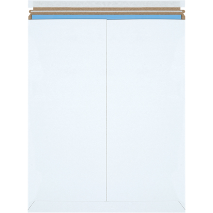17 x 21" White Self-Seal Stayflats Plus<span class='rtm'>®</span> Mailers