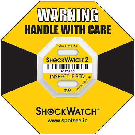 25G Shockwatch<span class='rtm'>®</span> 2 Indicators
