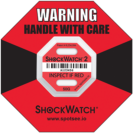 50G Shockwatch<span class='rtm'>®</span> 2 Indicators