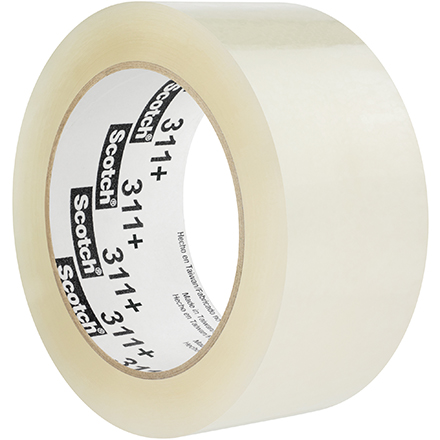 2" x 110 yds. Clear (6 Pack) Scotch<span class='rtm'>®</span> Box Sealing Tape 311+