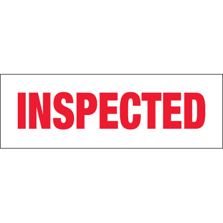 2" x 110 yds. - "Inspected" Tape Logic<span class='rtm'>®</span> Messaged Carton Sealing Tape